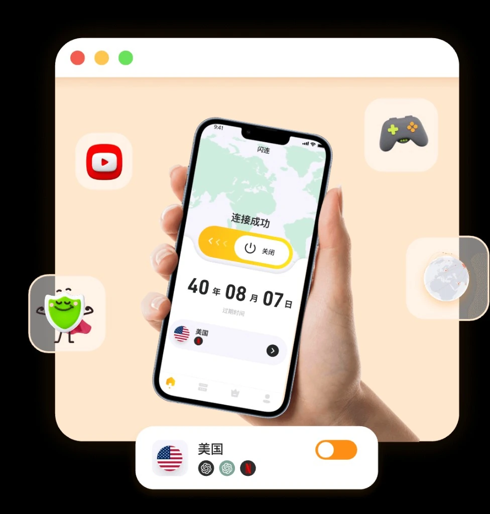 闪连VPN卷宗附图